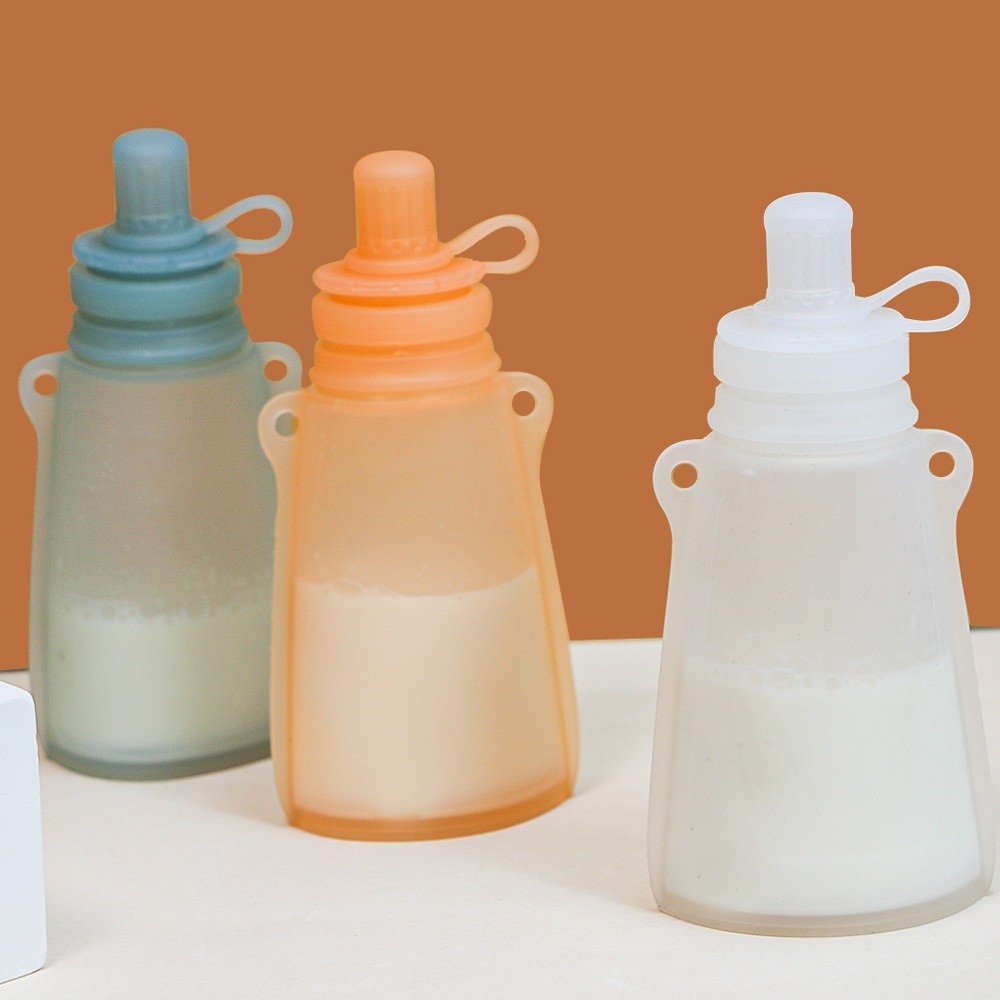 Baby Food Pouches Reusable - BPA가 없는 식품용 파우치, 누수 방지