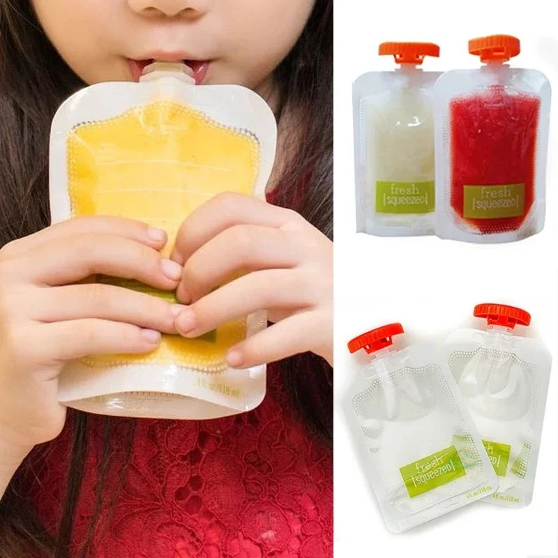 Puree Baby Food - 10개 아기 음식 및 주스 상자