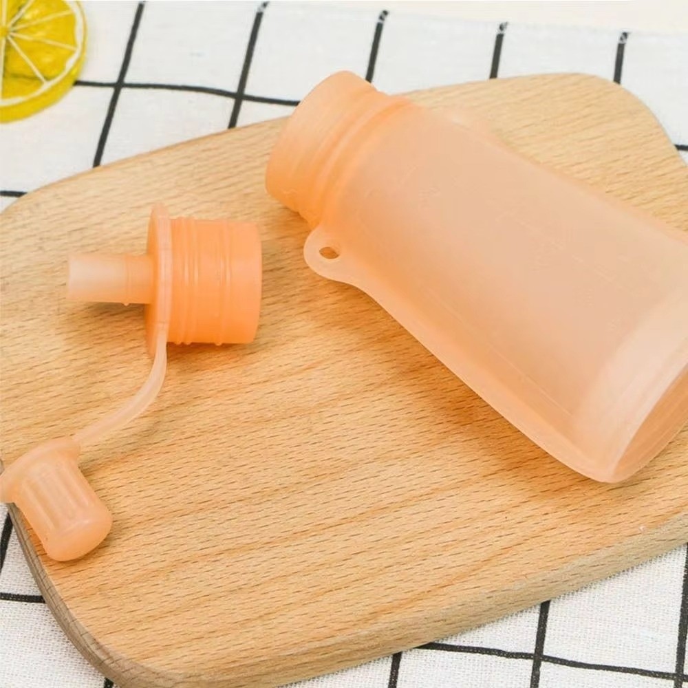 Baby Food Pouches Reusable - BPA 프리 식품 파우치, 누수 방지