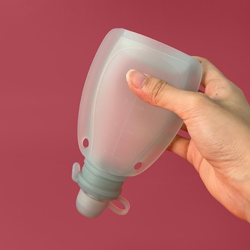 Baby Food Feeder - BPA 프리 아기 이유식 파우치 120ml