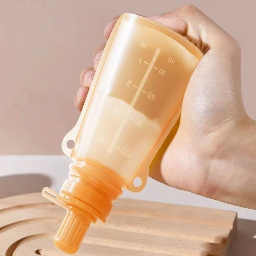 Baby Food Pouches Reusable - BPA 프리 아기 이유식 파우치, 누수