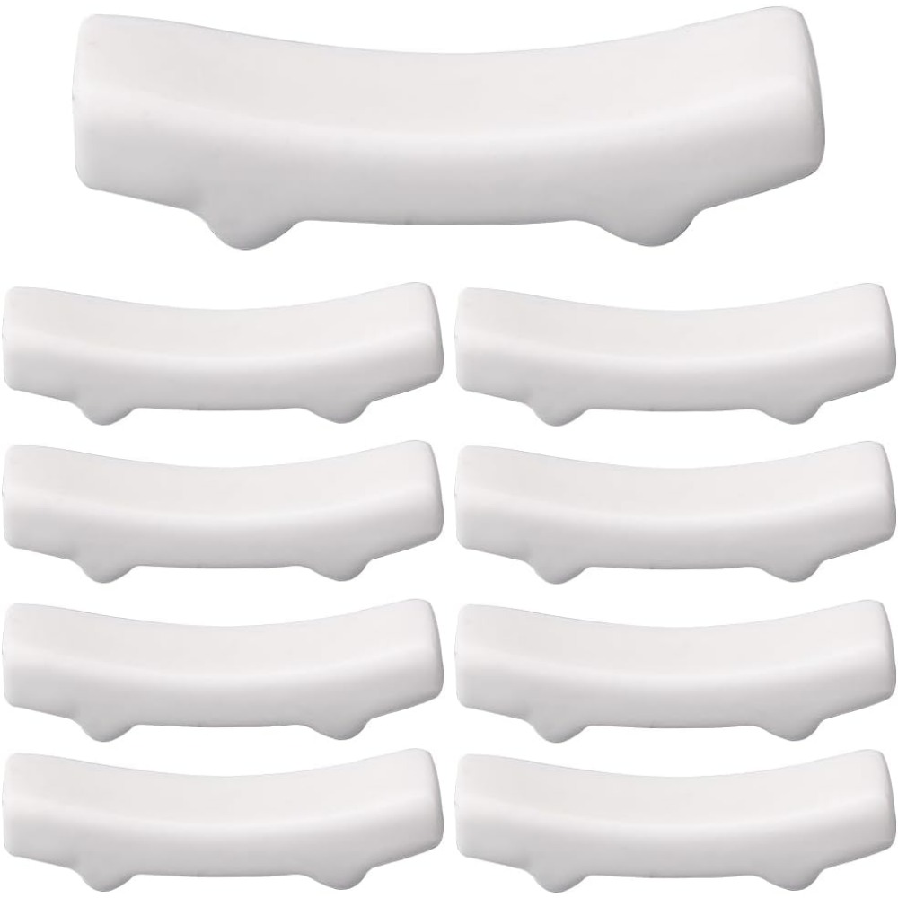 Weaning Spoon Set - 12Pcs 젓가락 나머지 흰색 일본 도자기