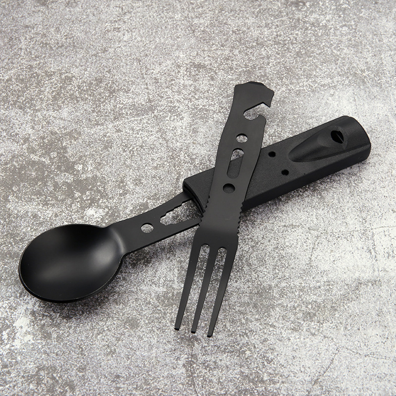 스테인리스 스틸 캠핑 식기 세트, 야외 하이킹 피크닉용 - Weaning Spoon Set 리뷰 및 가격