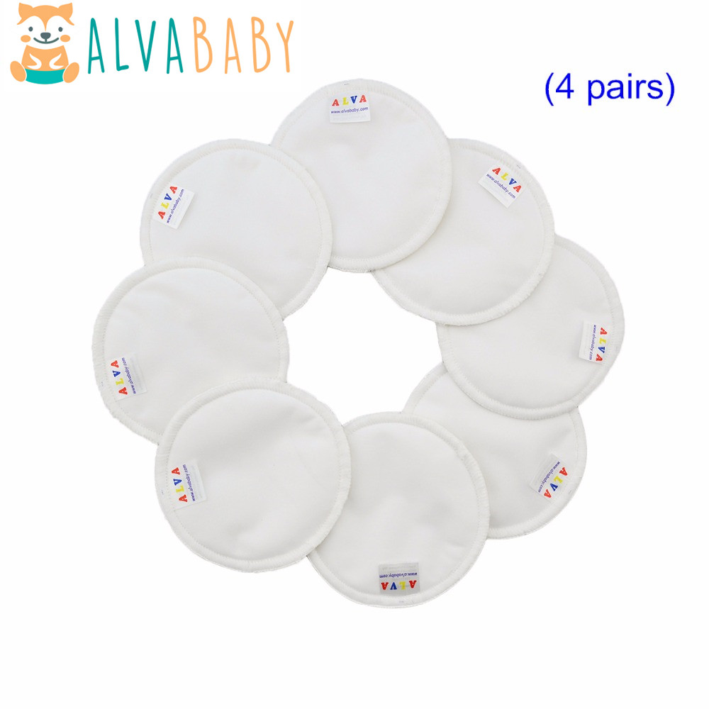 (8 개/몫) Alvababy 재사용 가능한 간호 패드 - Baby Food Pouches Reusable 리뷰 및 가격