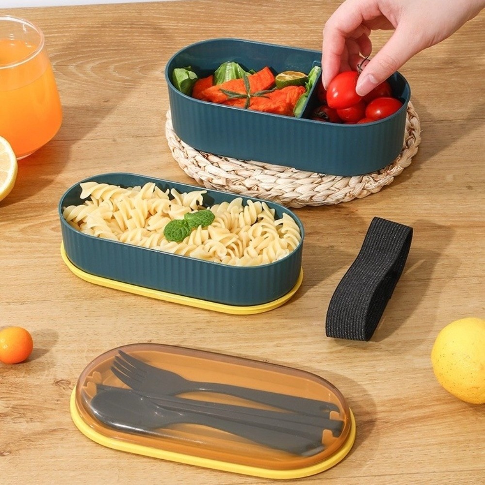 휴대용 이중층 도시락 고용량 전자레인지 식기 세트 포크 - Weaning Spoon Set 리뷰 및 가격
