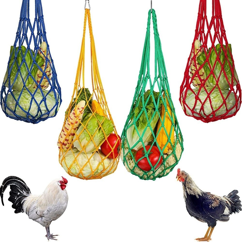 간편 설치 나일론 급이망 가방, 후크형 가금류 급이망, - Mesh Feeder Bag 리뷰 및 가격