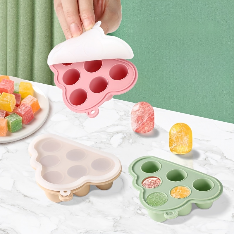 2pcs/1pc 뚜껑이있는 미니 베이비 과일 야채 냉동 - Baby Food Feeder 리뷰 및 가격
