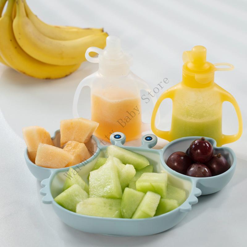 XXFE 110ML 유아식 용기 케이스 대용량 실리콘  - Puree Baby Food 리뷰 및 가격