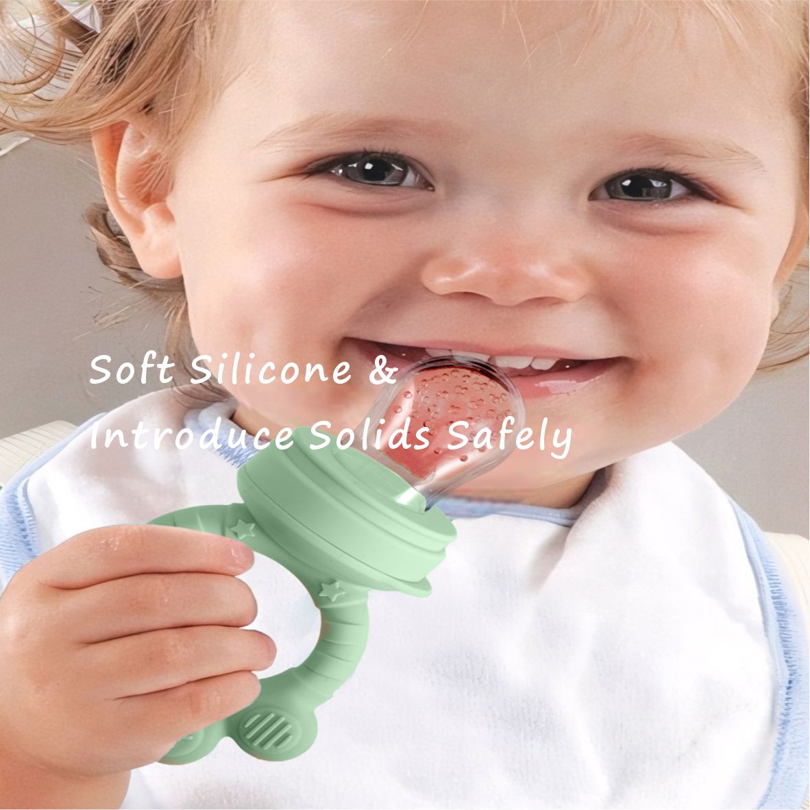 아기 과일 푸드 피더 및 냉동 트레이 콤보, 모유 아이 - Baby Food Feeder 리뷰 및 가격