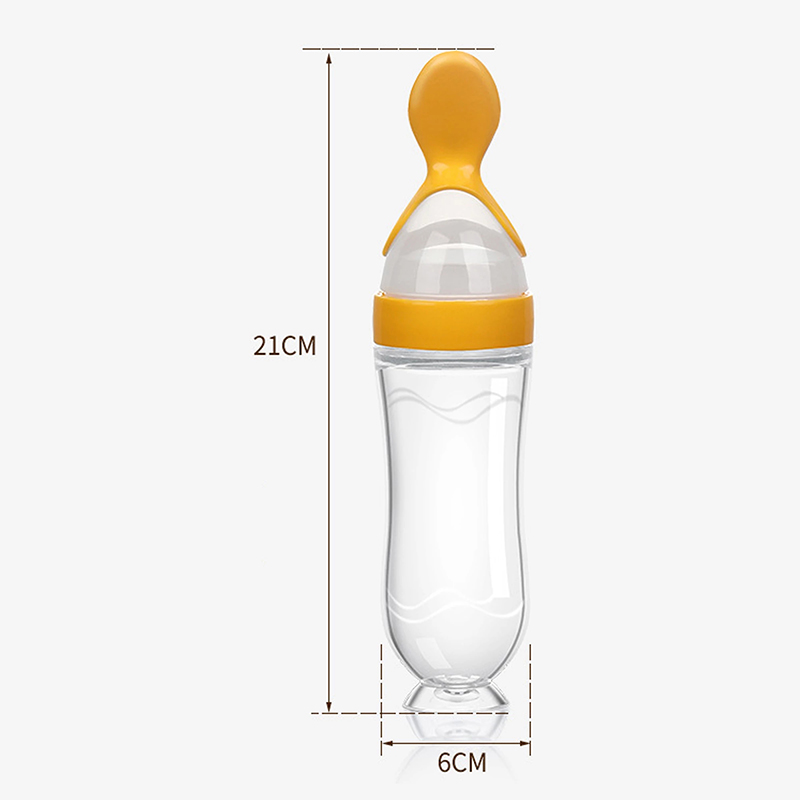 짜내는 먹이 병 실리콘 신생아 아기 훈련 쌀 시리얼 음 - Baby Food Feeder 리뷰 및 가격