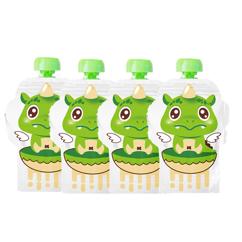4개입/세트, DIY 아기용 과일 및 채소 보관 파우치 - Baby Food Pouches Reusable 리뷰 및 가격