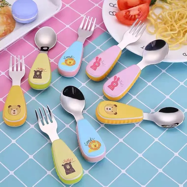 1 세트 크리 에이 티브 스테인레스 스틸 만화 어린이  - Baby Food Japan 리뷰 및 가격
