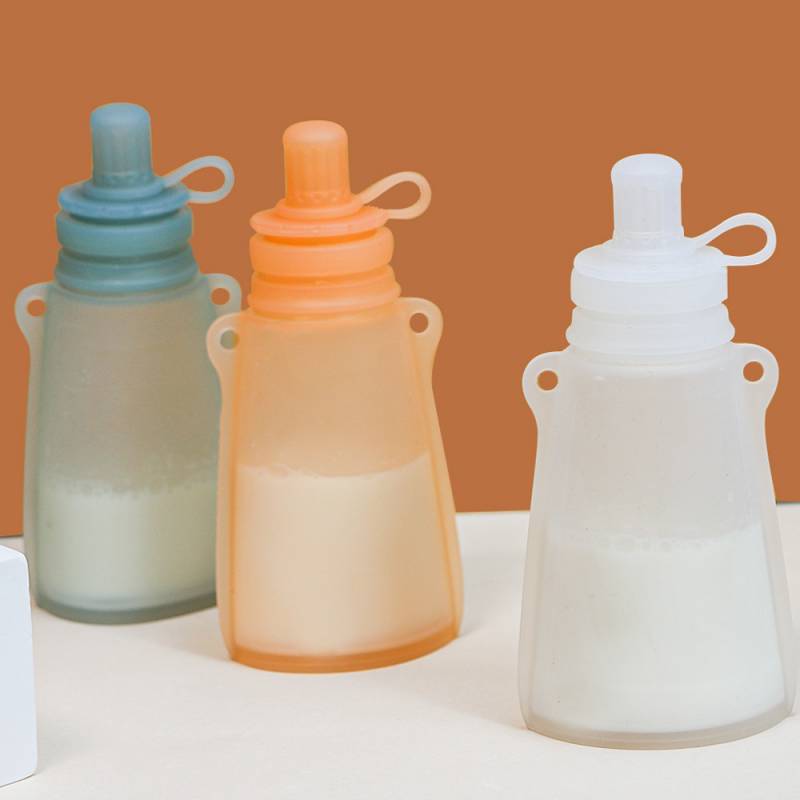 6개월 이상 유아용 휴대용 우유 저장 가방 식품 등급  - Baby Food Pouches Reusable 리뷰 및 가격
