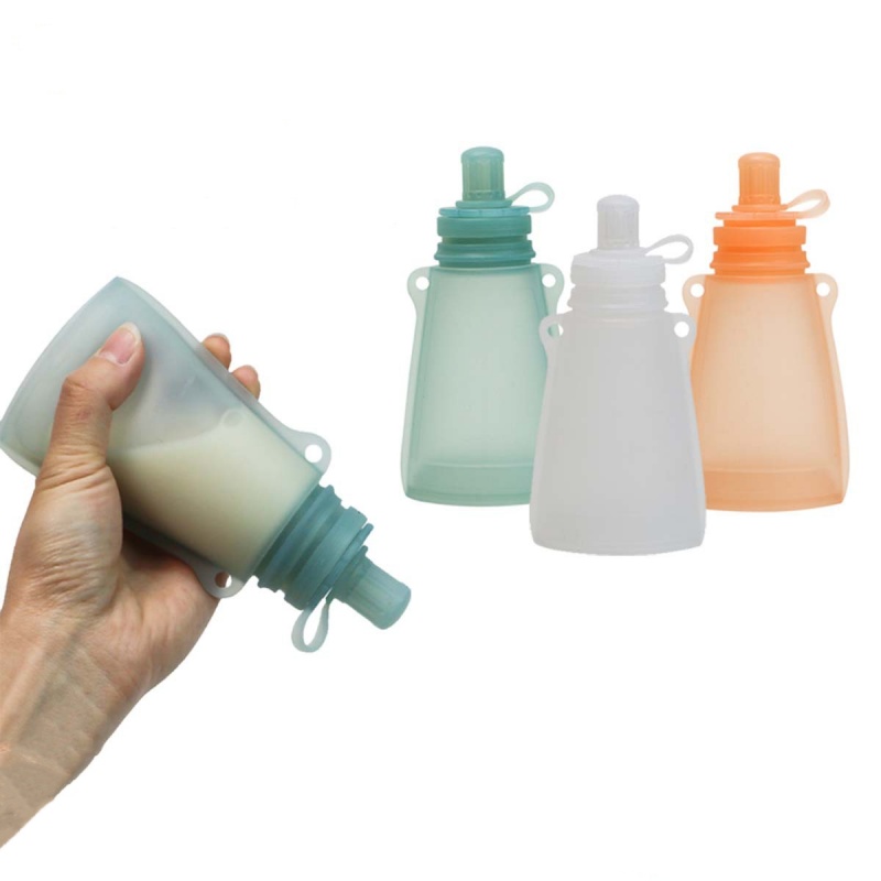 6개월 이상 유아용 휴대용 우유 저장 가방 식품 등급  - Baby Food Pouches Reusable 리뷰 및 가격