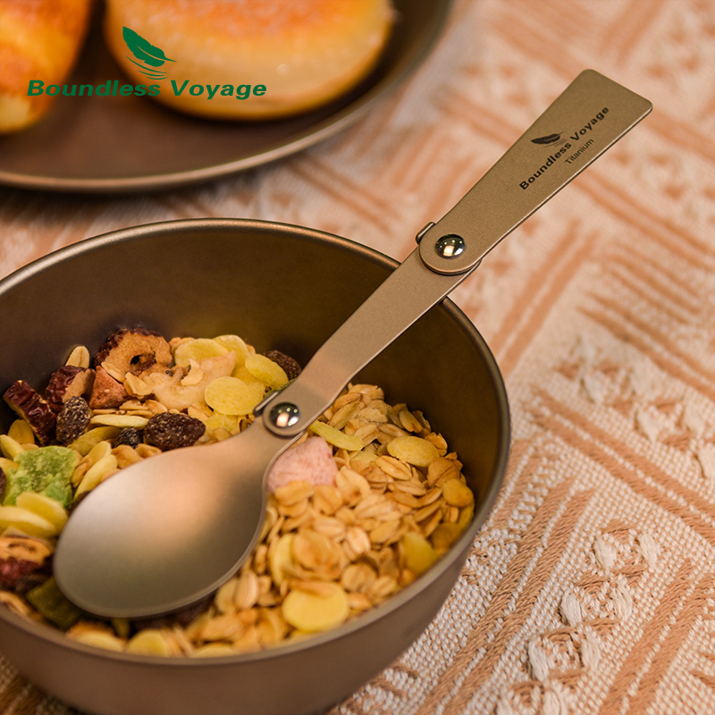 무한 항해 티타늄 캠핑 식기 접이식 스푼 스포크 포크  - Weaning Spoon Set 리뷰 및 가격