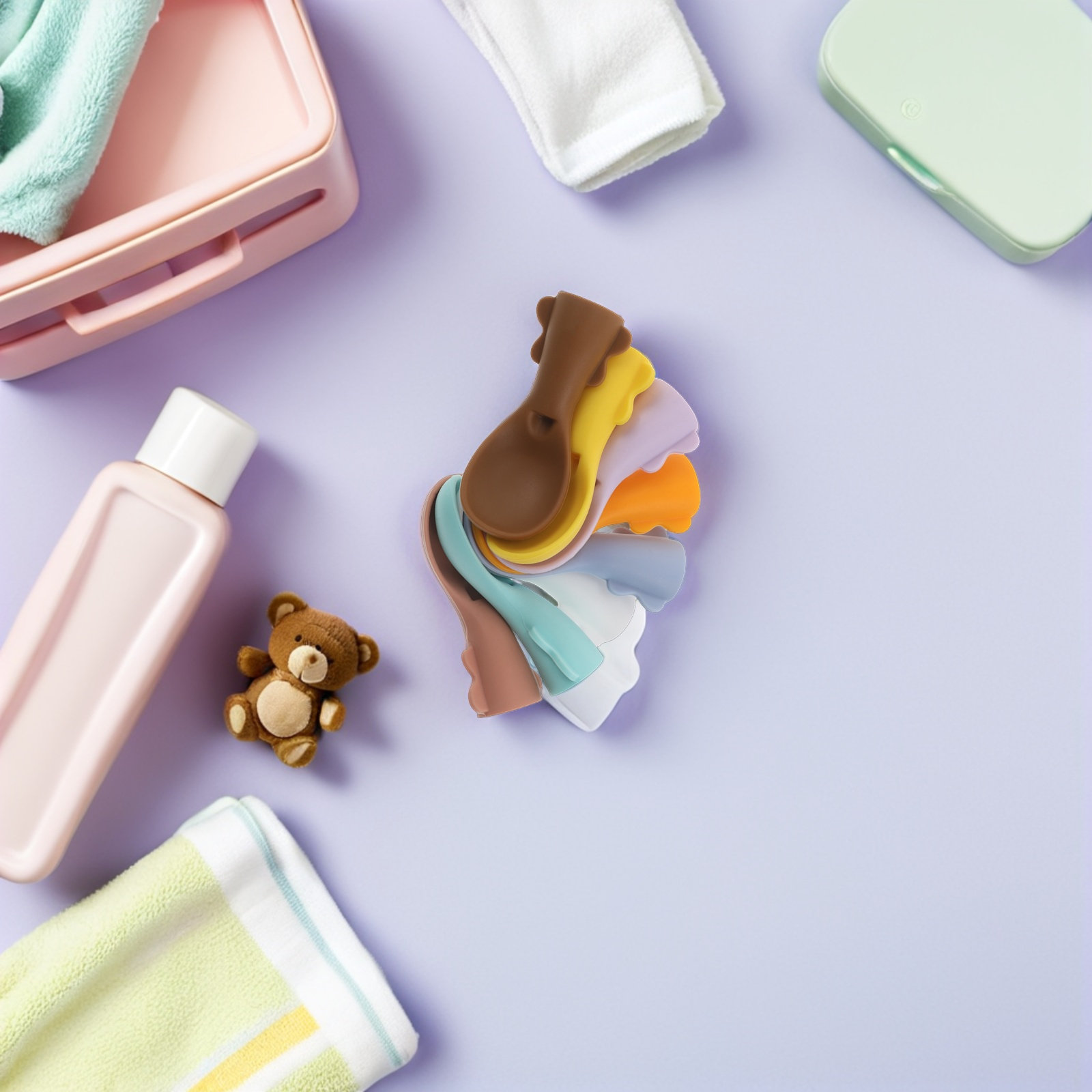 8개입 실리콘 식품 포장용 스푼, 재사용 가능, 아기용 - Baby Food Pouches Reusable 리뷰 및 가격