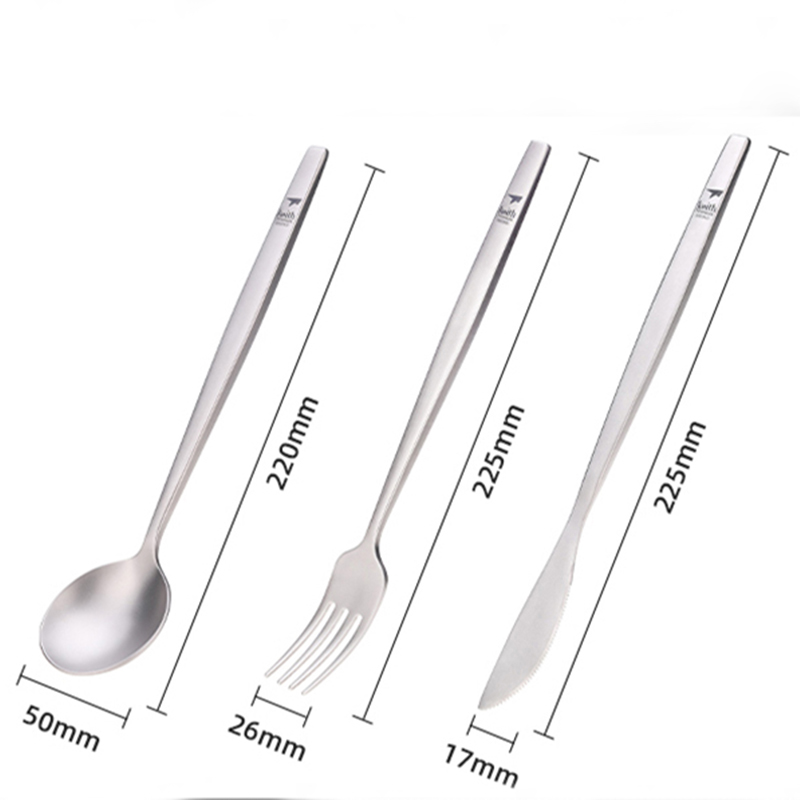 Keith 티타늄 휴대용 스푼 포크 나이프 스테이크 서 - Weaning Spoon Set 리뷰 및 가격