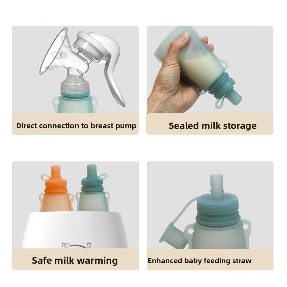 BPA 프리 아기 이유식 파우치, 누수 방지 밀봉, 재 - Baby Food Pouches Reusable 리뷰 및 가격