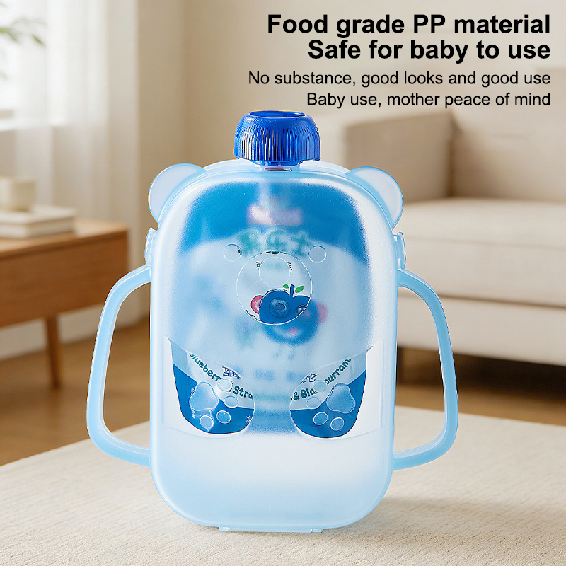 음식 파우치 홀더, 깔끔한 아기용 스퀴즈 파우치 홀더, - Baby Food Pouches Reusable 리뷰 및 가격