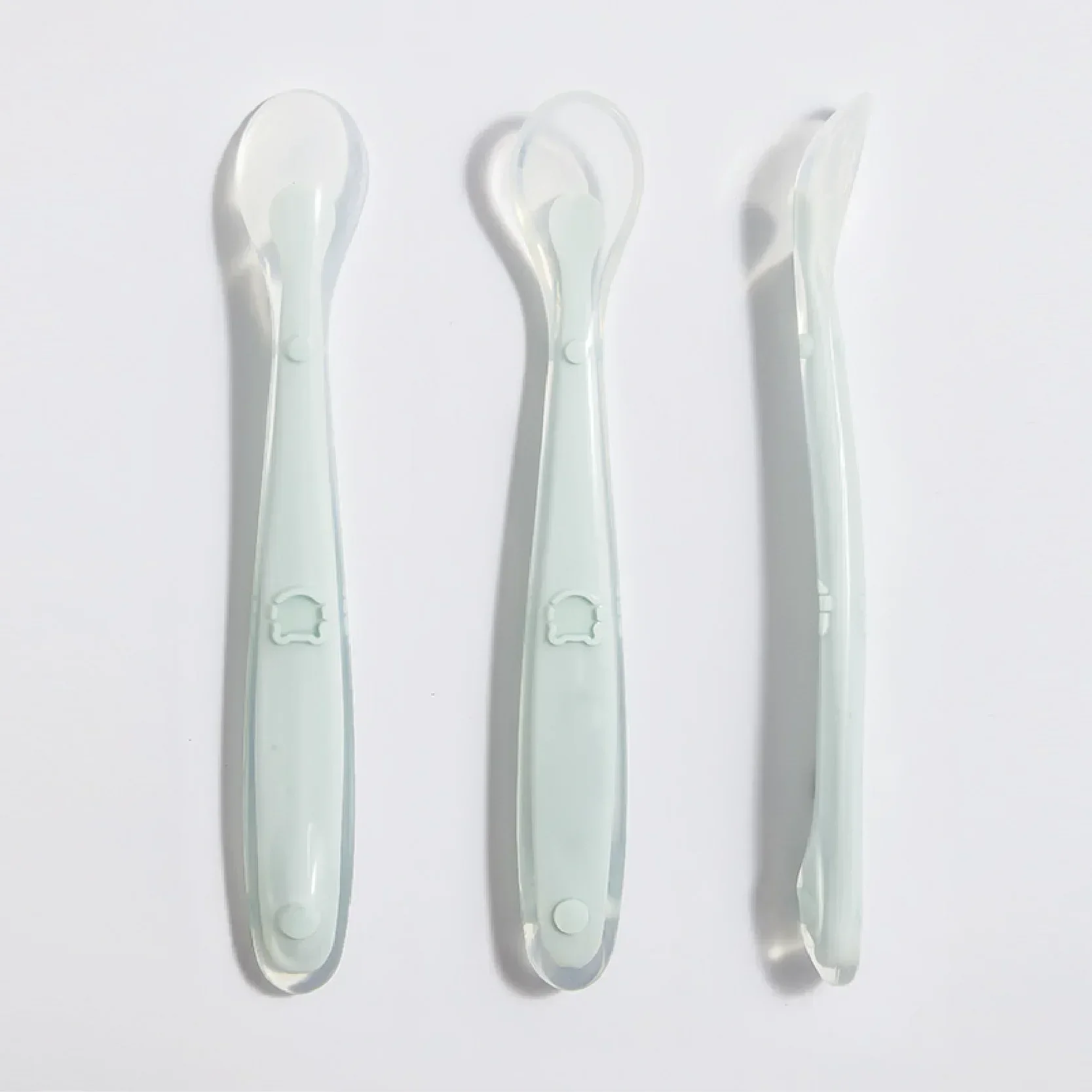 부드러운 실리콘 아기 숟가락 유아 보완 식품 먹이 훈련 - Baby Food Feeder 리뷰 및 가격