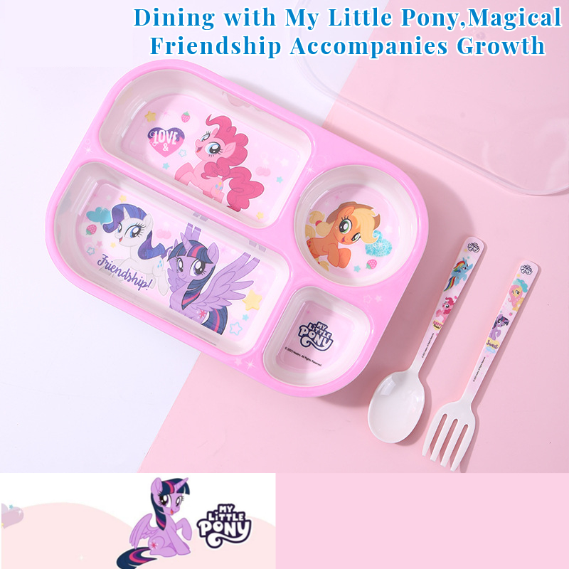 마이 리틀 포니 식기 세트 유아용 식사용 분리형 접시  - Weaning Spoon Set 리뷰 및 가격
