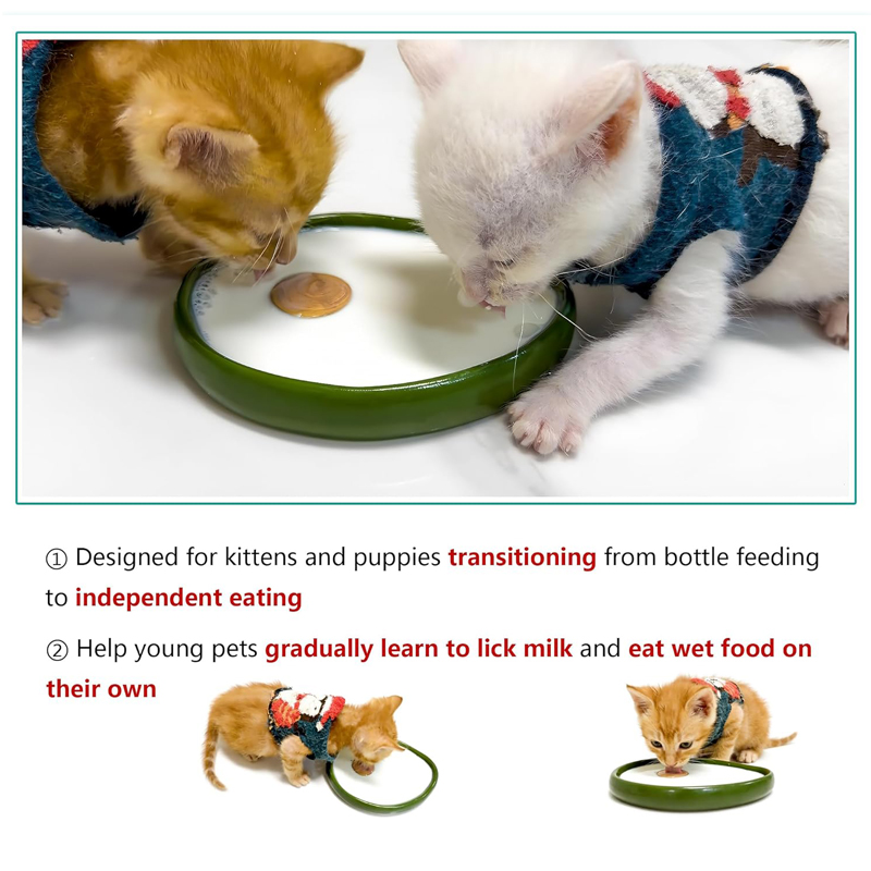 고양이 그릇 아기 고양이 새끼 고양이 사료 및 물 급여 - Baby Food Kitten 리뷰 및 가격