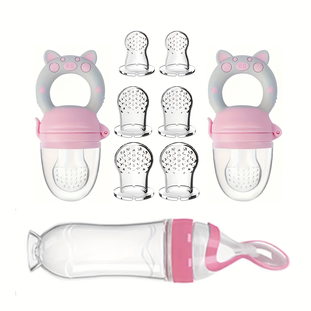 9pcs 먹이 칼: 쌀 시리얼용 스푼 및 흡입 컵이 있 - Baby Food Feeder 리뷰 및 가격