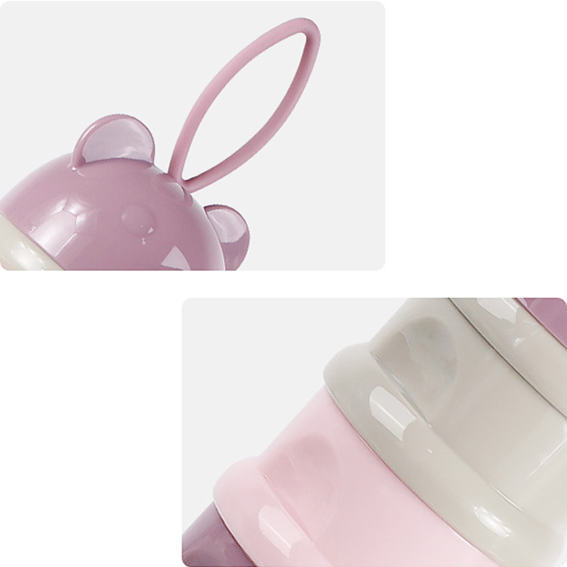 저장 3/4 계층 휴대용 식품 용기 분말 우유 분말 카 - Puree Baby Food 리뷰 및 가격