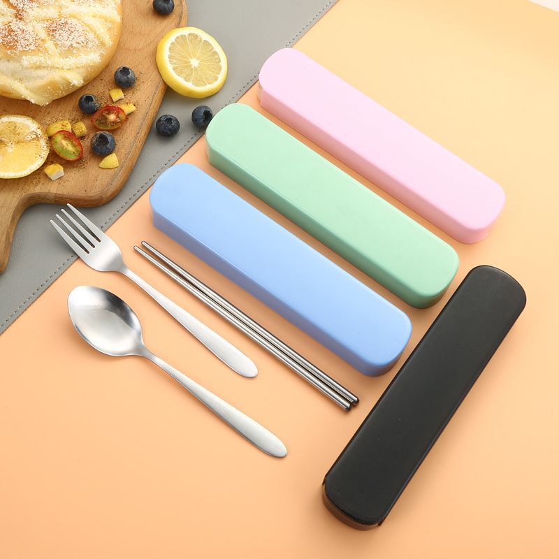 식기 세트 스테인레스 스틸 한국어 스푼 포크 젓가락 3 - Weaning Spoon Set 리뷰 및 가격