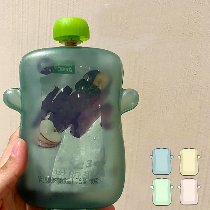 아기용 자가 수유 식품 파우치, 짜지 거치대, 누출 없 - Baby Food Pouches Reusable 리뷰 및 가격