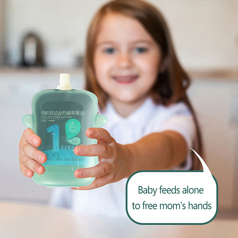 아기용 자가 수유 식품 파우치, 짜지 거치대, 누출 없 - Baby Food Pouches Reusable 리뷰 및 가격