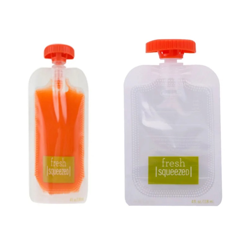50개입 아기용 식품 보관 백: 유기농 식품을 신선하게 - Baby Food Pouches Reusable 리뷰 및 가격
